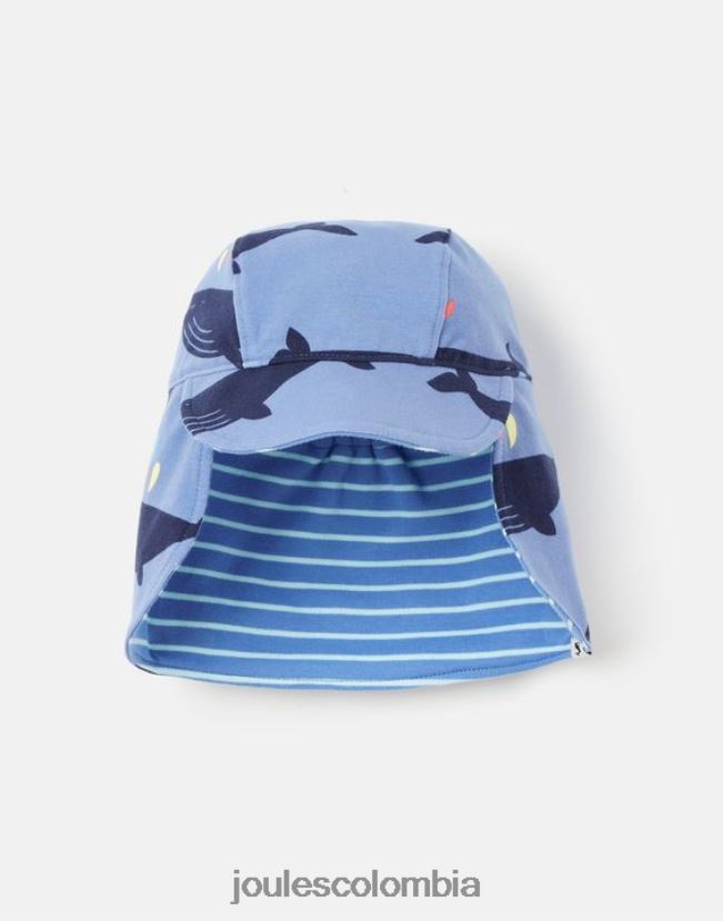 Joules accesorios bebés gorro de punto con protector de cuello sonny 0-4 años H0604R397 ballena azul