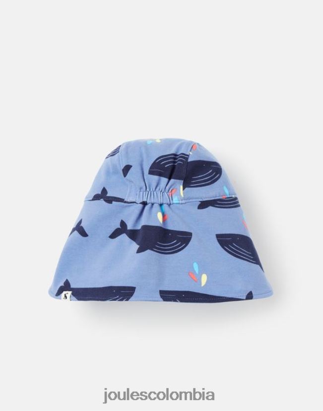 Joules accesorios bebés gorro de punto con protector de cuello sonny 0-4 años H0604R397 ballena azul