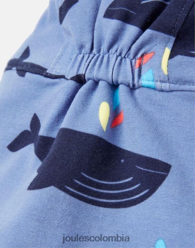 Joules accesorios bebés gorro de punto con protector de cuello sonny 0-4 años H0604R397 ballena azul