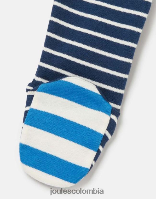 Joules accesorios bebés mono zippy de algodón cultivado orgánicamente 0-9 meses H0604R430 león marino