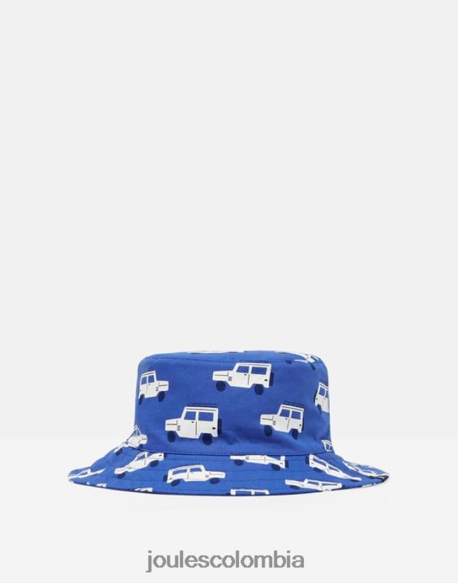 Joules accesorios bebés sombrero para el sol estampado brit H0604R432 pequeños camiones azules
