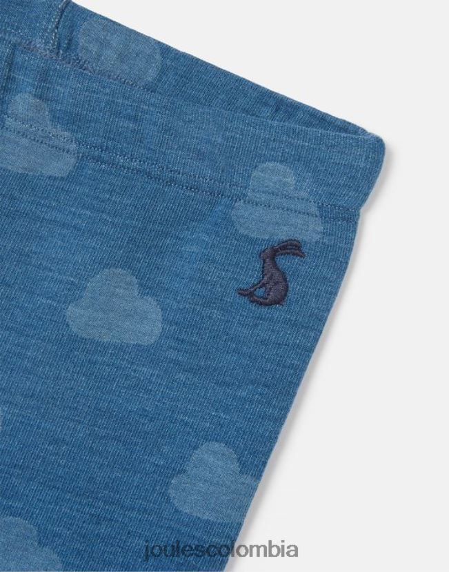 Joules vestir bebés leggins vaqueros con estampado de Minnie 0-3 años H0604R419 nube de mezclilla
