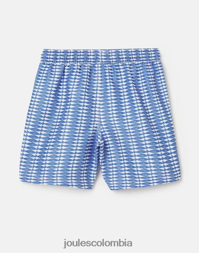 Joules vestir bebés shorts de baño con estampado de océano 2-12 años H0604R356 pescado azul