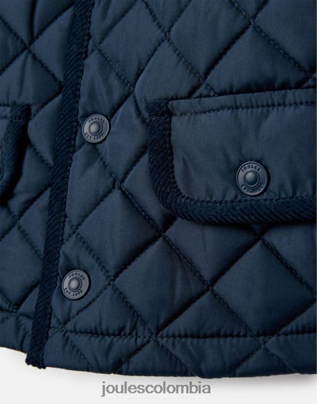 Joules vestir Niños chaqueta acolchada milford hasta 3 meses- 3 años H0604R437 marina francesa
