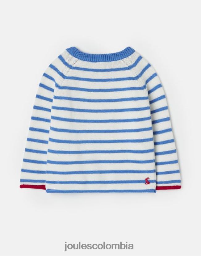 Joules vestir bebés jersey winnie intarsia 0-3 años H0604R411 raya de conejito