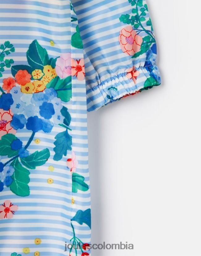 Joules vestir bebés traje impermeable para charcos 3 meses-3 años H0604R414 floral de rayas azules