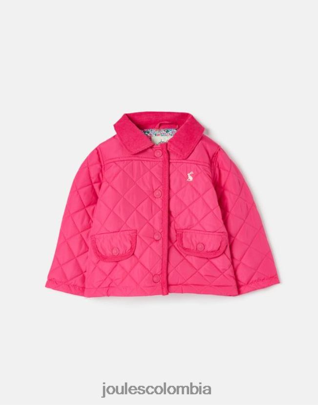 Joules vestir chicas abrigo acolchado mabel 0-3 años H0604R392 Rosa brillante