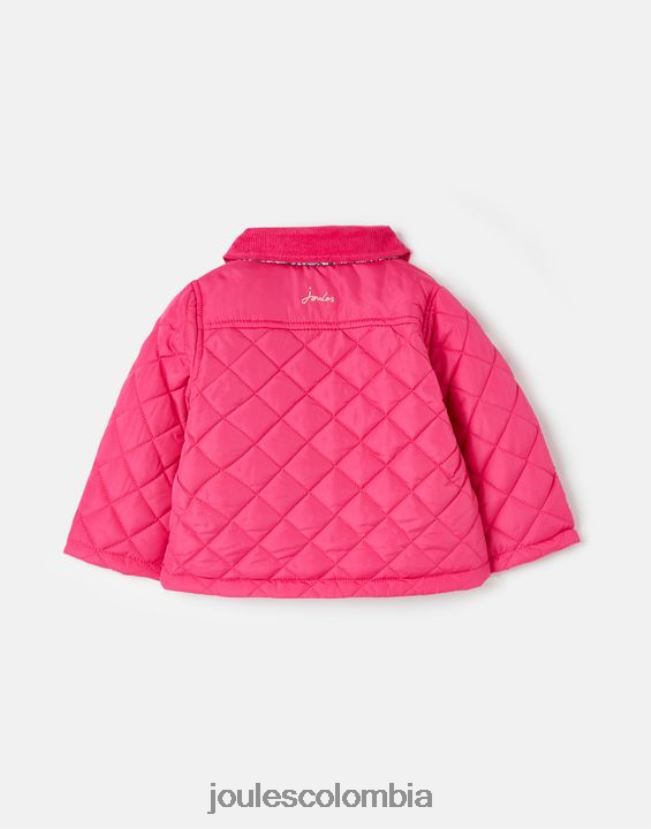 Joules vestir chicas abrigo acolchado mabel 0-3 años H0604R392 Rosa brillante