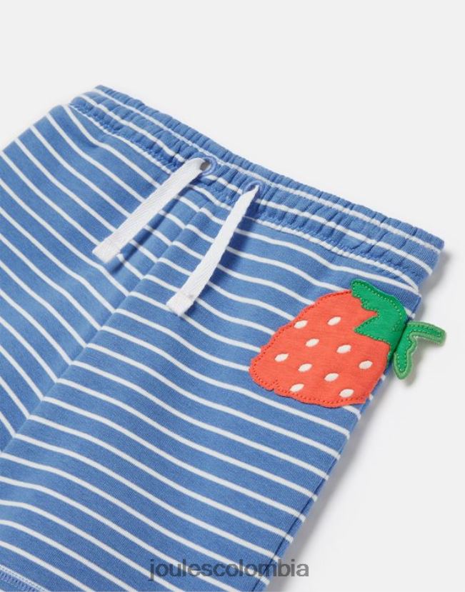 Joules vestir chicas Pantalones cortos deportivos novedosos Hamden 2-8 años H0604R298 fresa raya azul