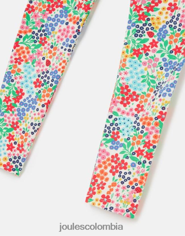 Joules vestir chicas leggins deedee 2-12 años H0604R286 florecitas de fresa