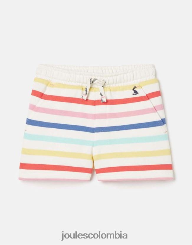 Joules vestir chicas pantalones cortos de punto reilley a rayas 2-12 años H0604R273 raya múltiple