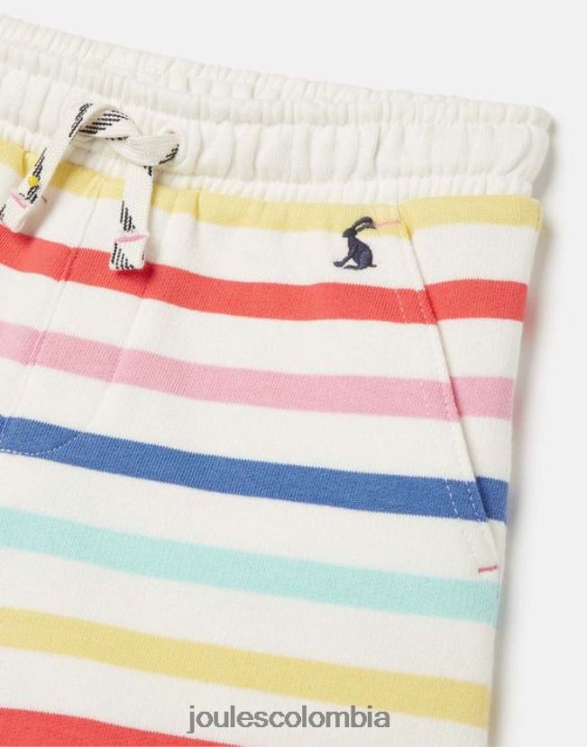 Joules vestir chicas pantalones cortos de punto reilley a rayas 2-12 años H0604R273 raya múltiple