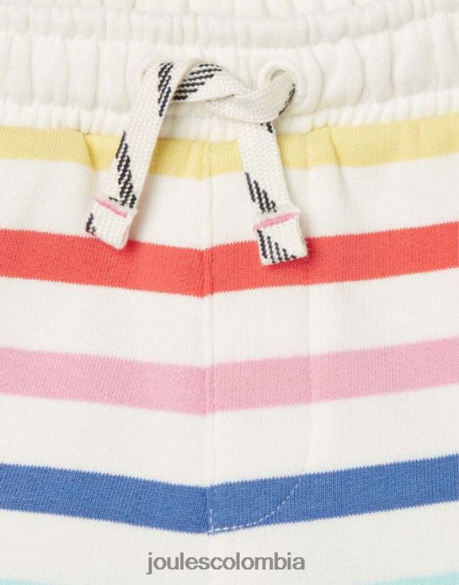 Joules vestir chicas pantalones cortos de punto reilley a rayas 2-12 años H0604R273 raya múltiple
