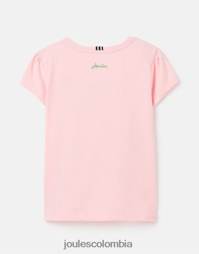 Joules vestir chicas camiseta serigrafiada pixie 2-12 años H0604R270 apicultura