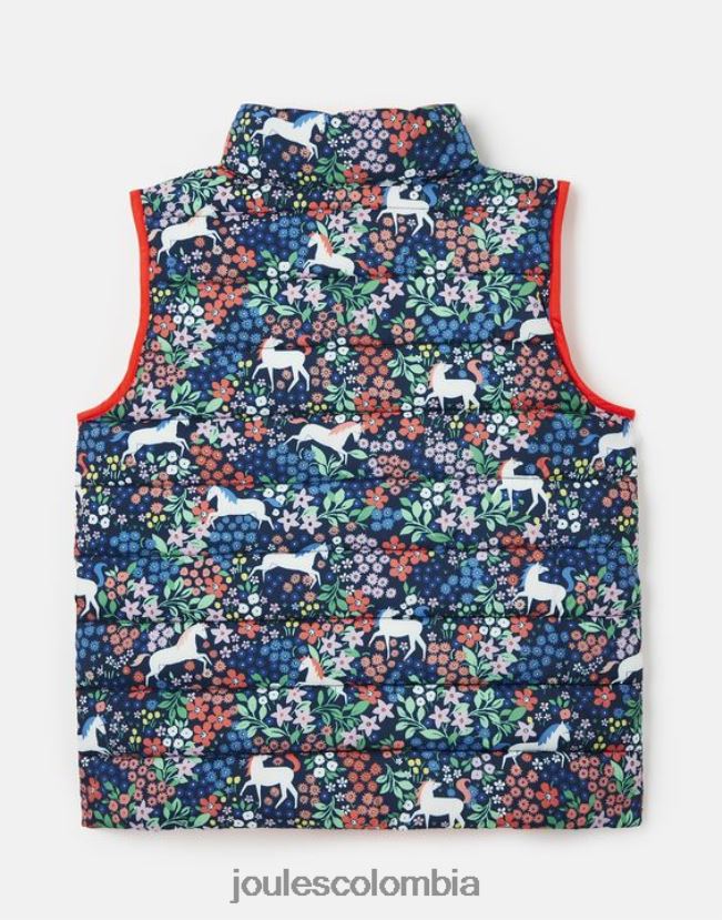 Joules vestir chicas chaleco reversible flip it 2-8 años H0604R307 poni