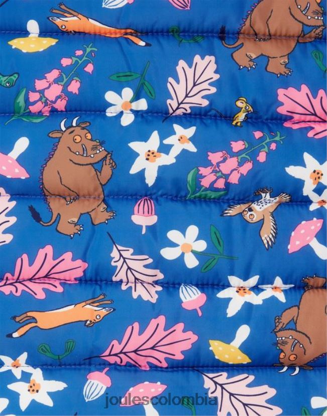Joules vestir chicas gruffalo flip it chaleco reversible 1-6 años H0604R260 azul