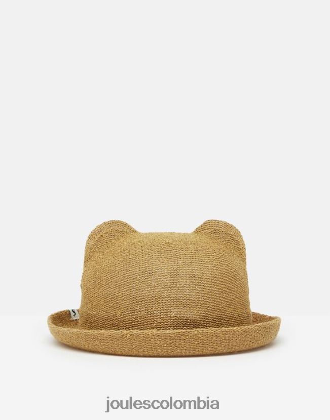 Joules vestir chicas sombrero de personaje ashton H0604R326 animal de paja