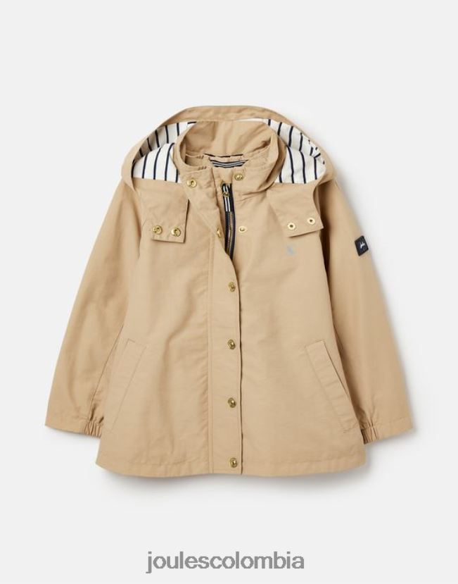 Joules vestir chicas abrigo impermeable pradera 2-12 años H0604R304 piedra