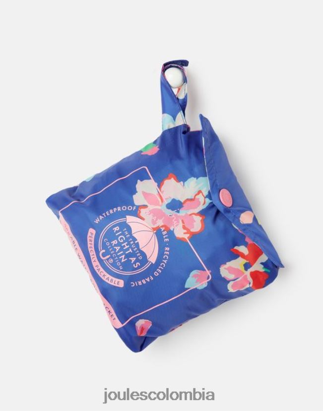 Joules vestir chicas chaqueta plegable golightly 2-12 años H0604R305 flores azules