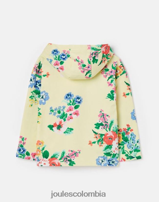 Joules vestir chicas sudadera con capucha ligera abbie 2-12 años H0604R282 amarillo pastel