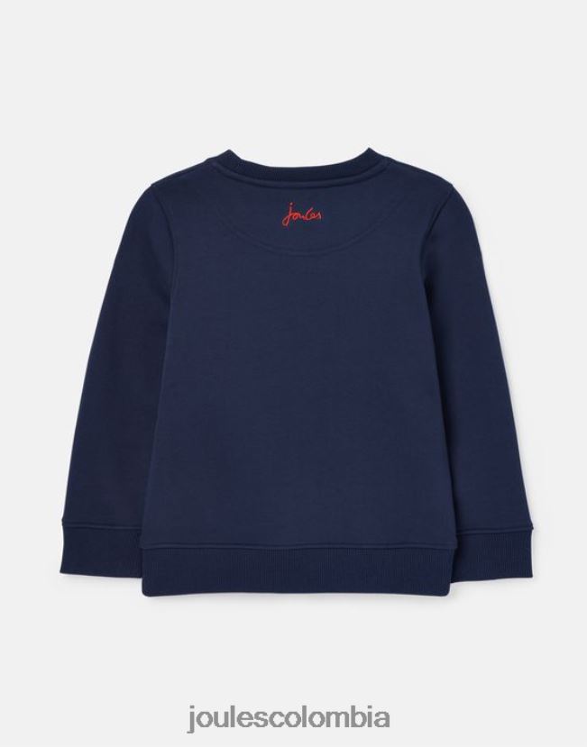 Joules vestir chicas sudadera mackenzie 5-12 años H0604R264 Sol azul