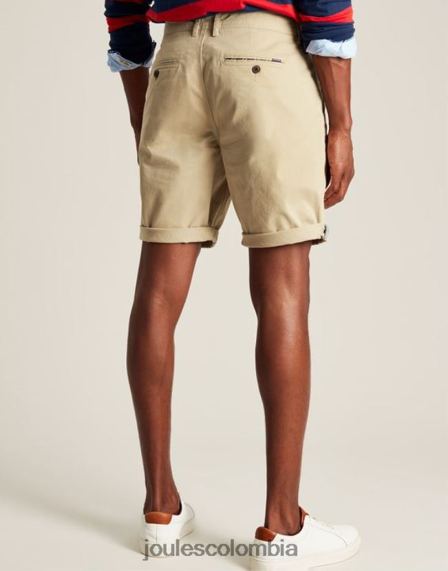Joules vestir hombres pantalones cortos chinos H0604R246 marrón