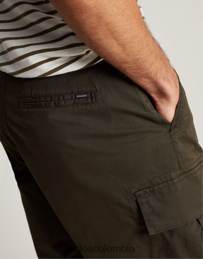 Joules vestir hombres pantalones cortos de carga H0604R163 verde patrimonio