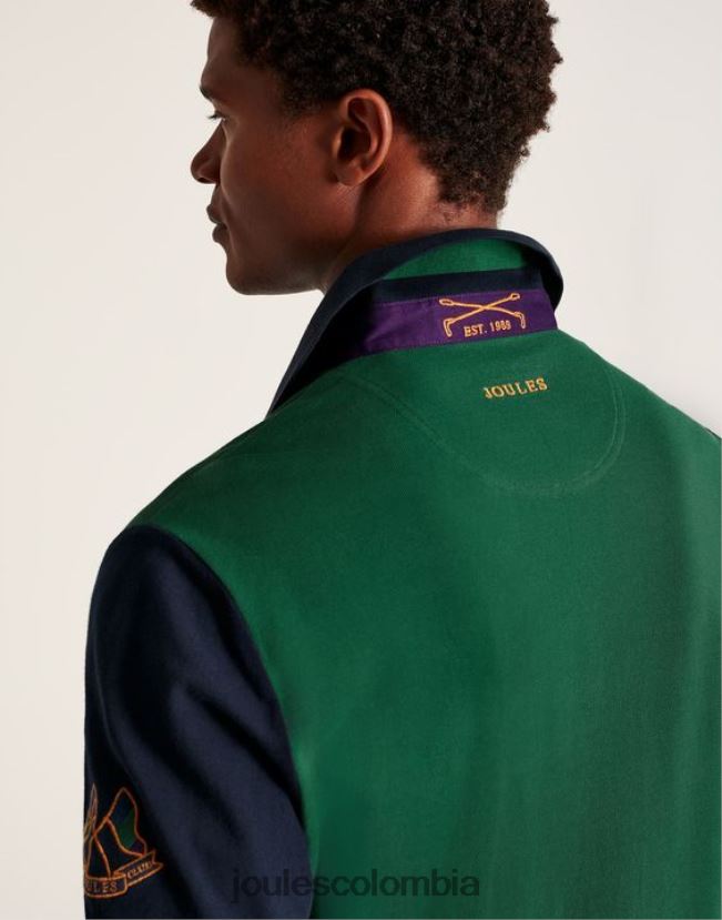 Joules vestir hombres playera tipo polo con adornos H0604R221 verde