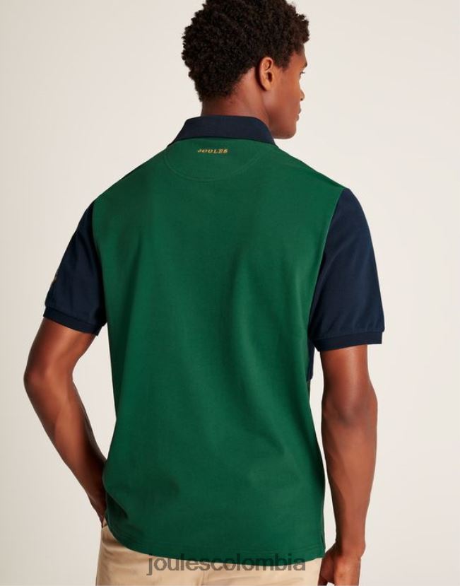 Joules vestir hombres playera tipo polo con adornos H0604R221 verde