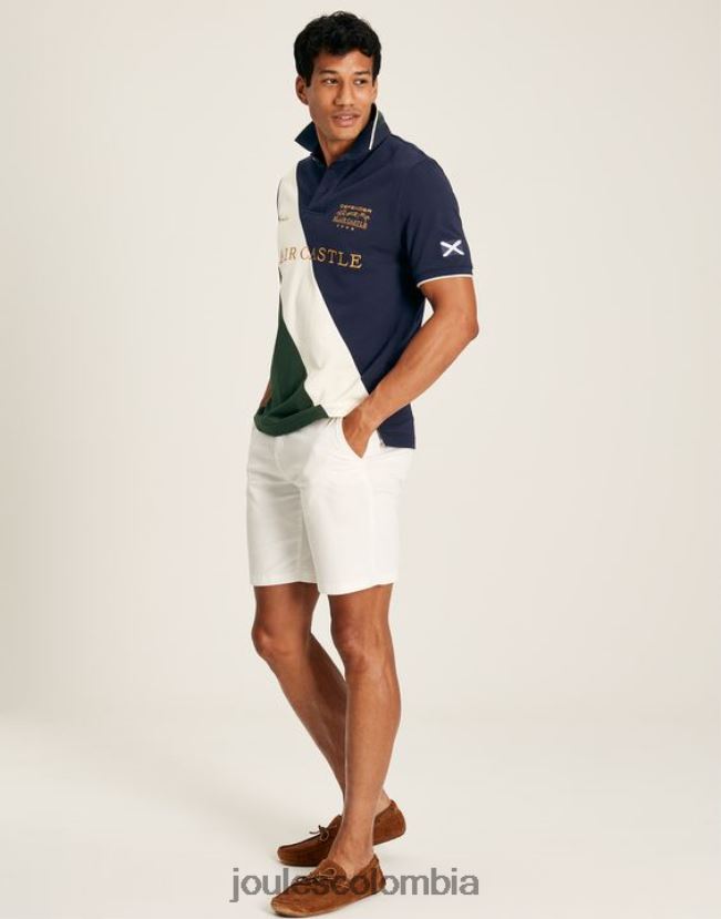 Joules vestir hombres polo manga corta blair H0604R169 marina francesa