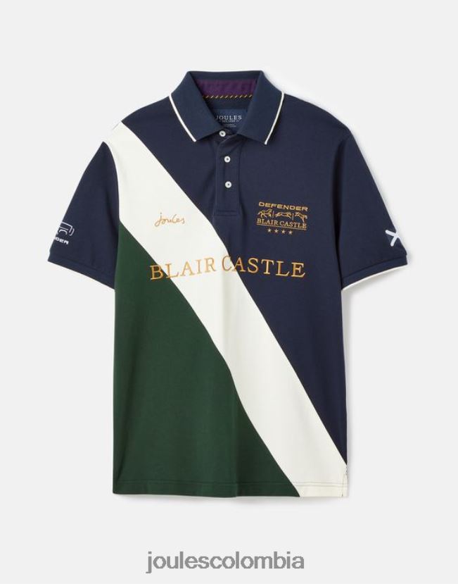Joules vestir hombres polo manga corta blair H0604R169 marina francesa