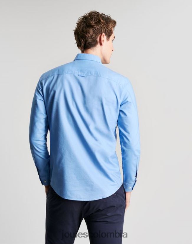 Joules vestir hombres camisa Oxford de corte clásico H0604R197 azul