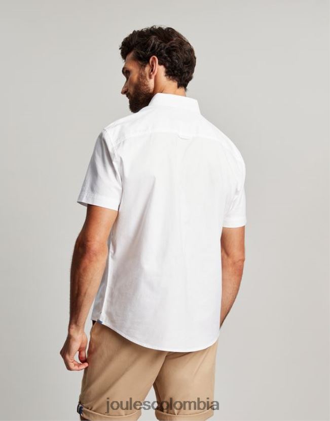 Joules vestir hombres camisa Oxford de corte clásico H0604R233 blanco