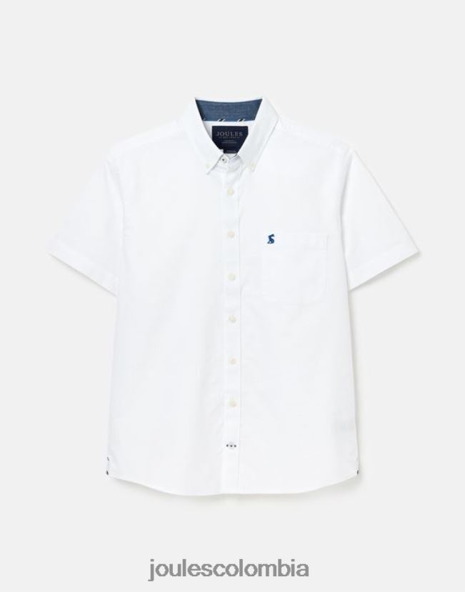 Joules vestir hombres camisa Oxford de corte clásico H0604R233 blanco