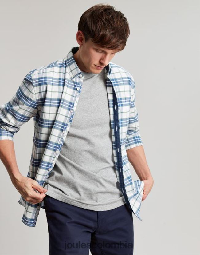 Joules vestir hombres camiseta de punto denton H0604R190 marga gris