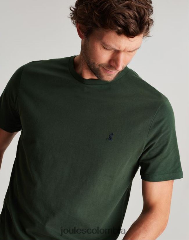 Joules vestir hombres camiseta de punto denton H0604R198 verde carreras