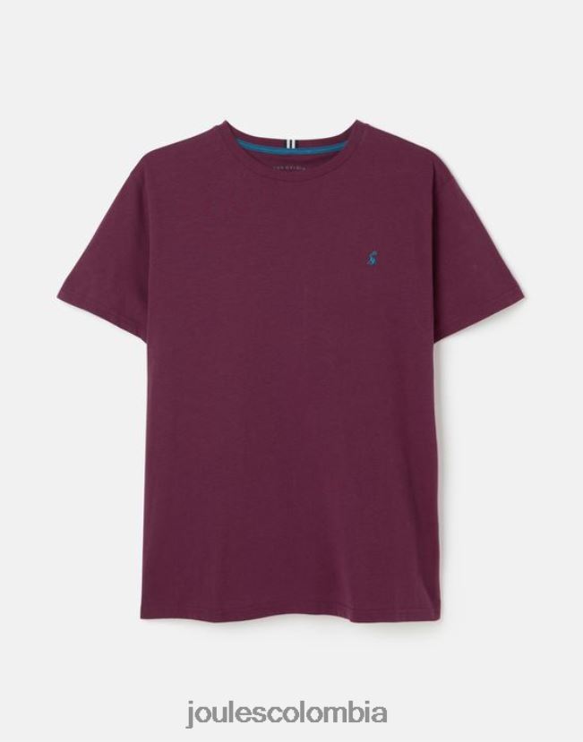 Joules vestir hombres camiseta de punto denton H0604R251 borgoña