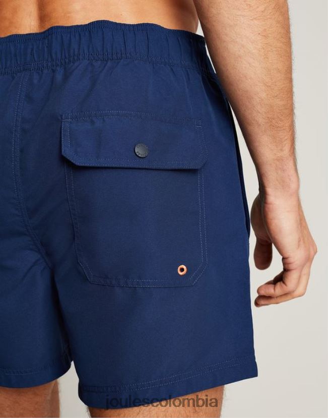 Joules vestir hombres bañador liso tipo galera H0604R226 Gema azul