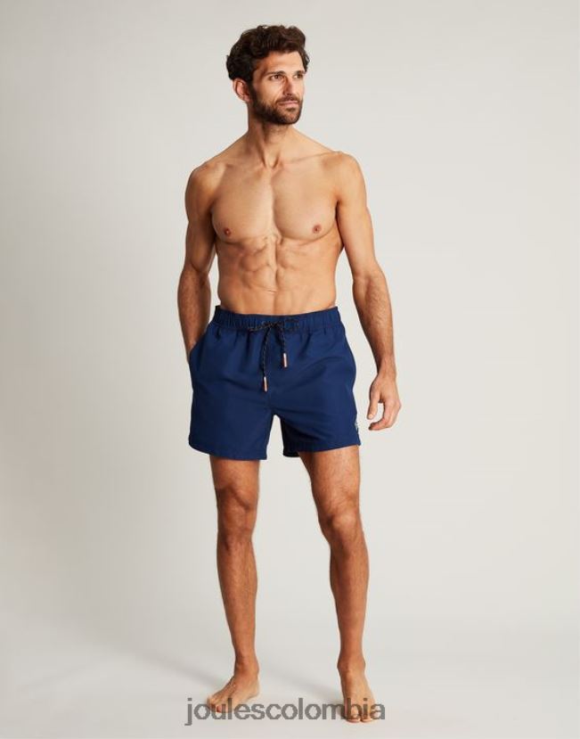 Joules vestir hombres bañador liso tipo galera H0604R226 Gema azul