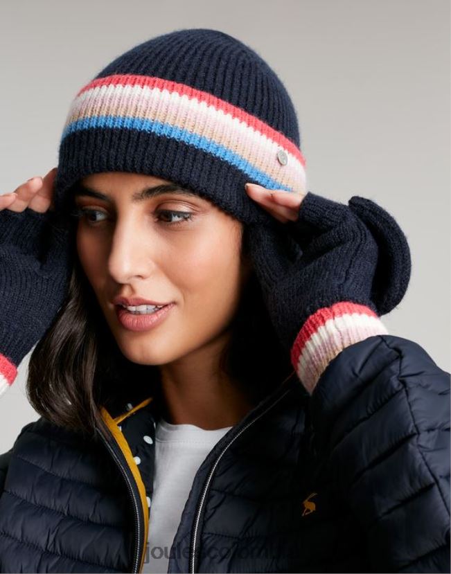 Joules accesorios mujer gorro de punto vera H0604R161 marina francesa