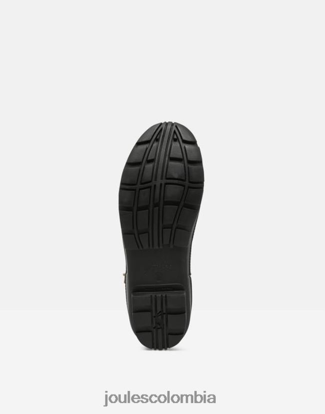 Joules calzado mujer Botas de lluvia de altura media rosalind con borla intercambiable H0604R23 negro verdadero