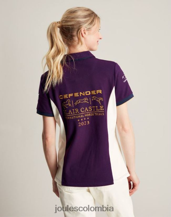 Joules vestir mujer polo de blair H0604R127 baya morada