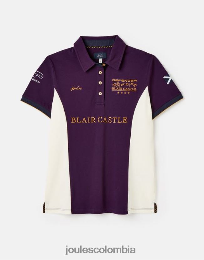 Joules vestir mujer polo de blair H0604R127 baya morada