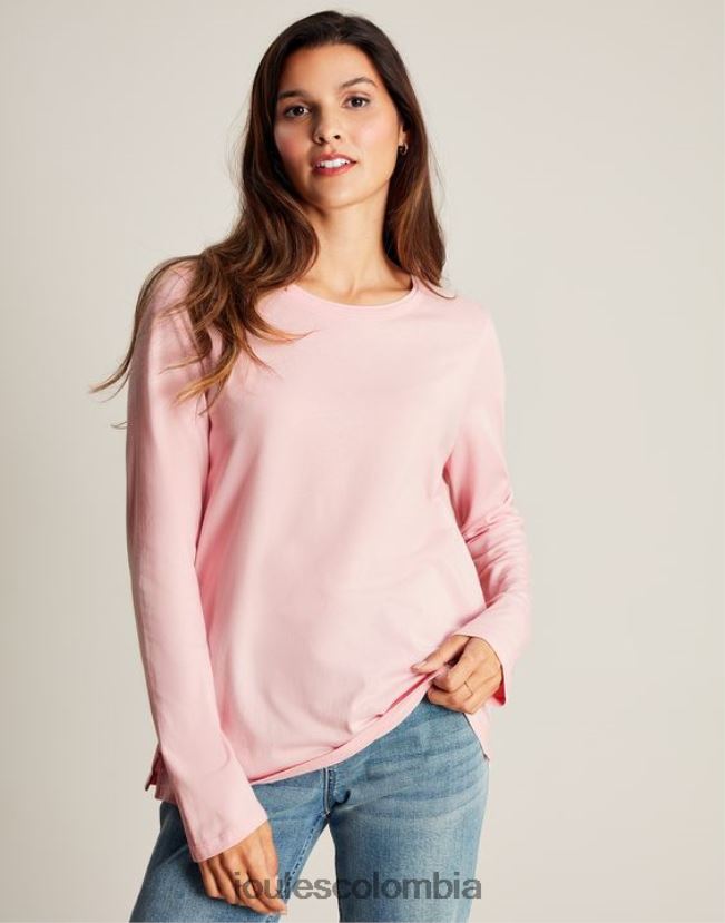 Joules vestir mujer top de manga larga con cuello redondo holly H0604R40 bailarina