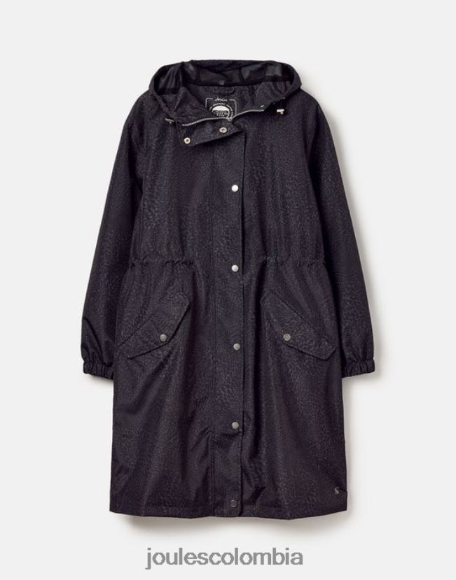 Joules vestir mujer chaqueta plegable impermeable tenby H0604R14 leopardo ondulado