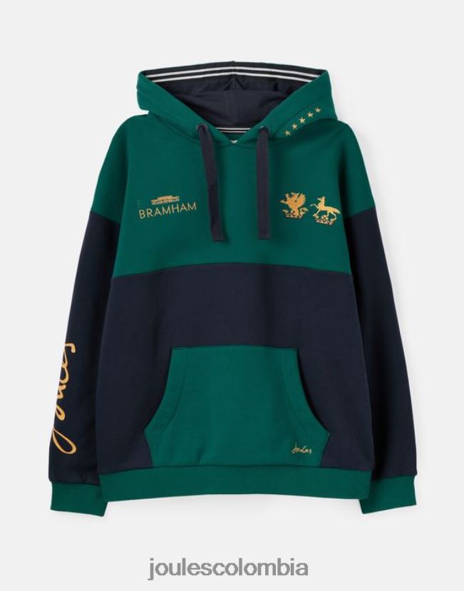Joules vestir mujer sudadera con capucha bramham unisex H0604R68 Pacífico