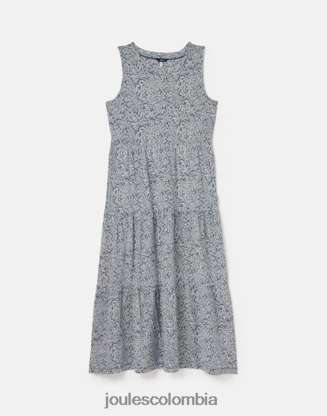 Joules vestir mujer vestido de punto jayne a capas H0604R100 sauce azul oscuro