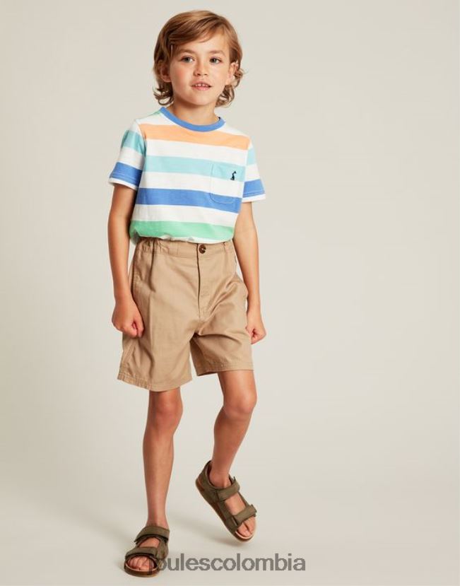 Joules vestir Niños pantalones cortos jake 2-12 años H0604R383 marrón claro