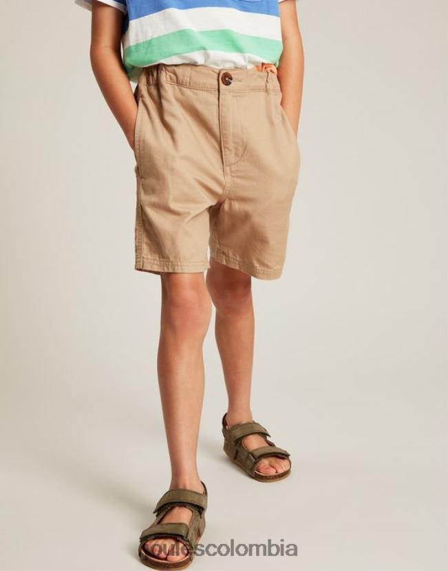 Joules vestir Niños pantalones cortos jake 2-12 años H0604R383 marrón claro