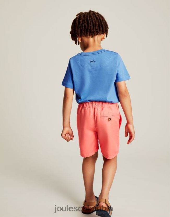 Joules vestir Niños pantalones cortos jake 2-12 años H0604R384 coral blando